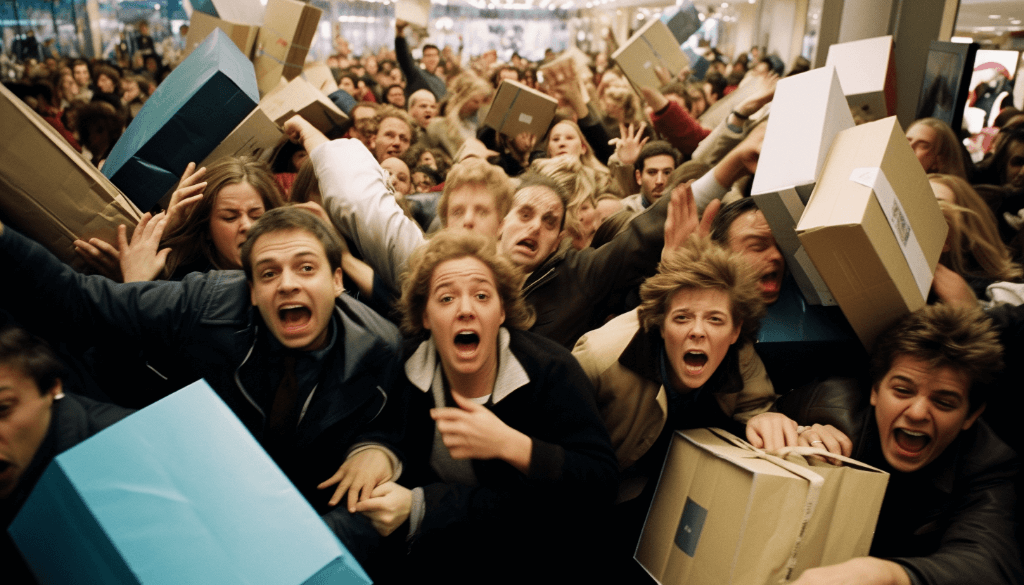 Black Friday, Cyber Monday, Amazon Prime Day Shopping Events