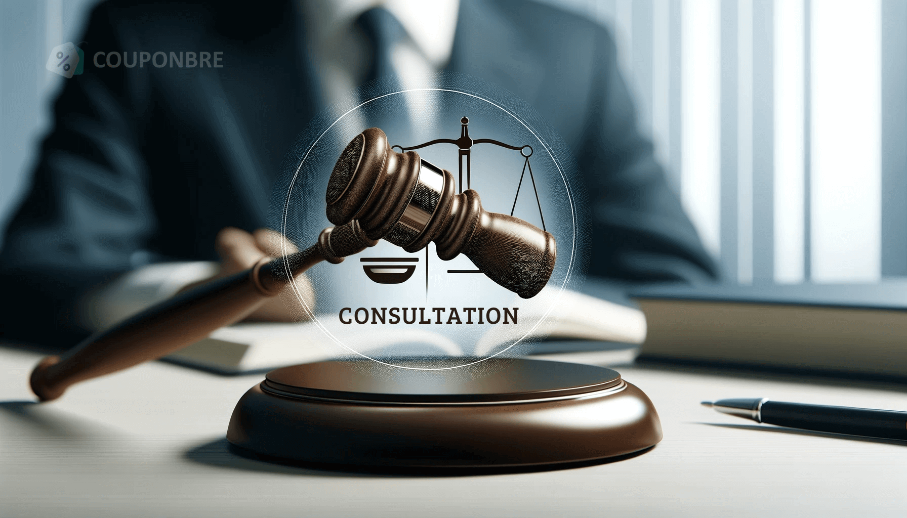 Gavel symbolizing legal consultation