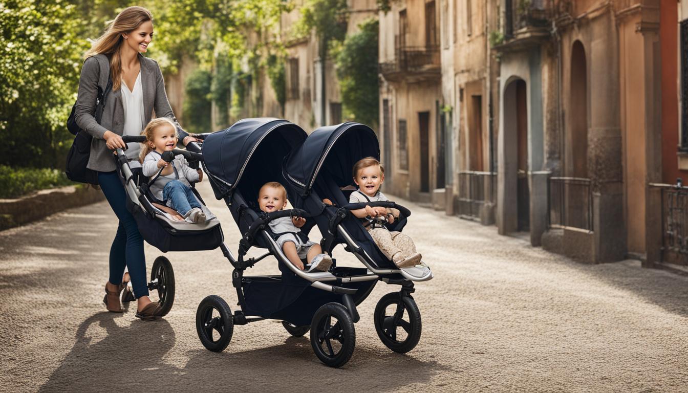 Affordable double strollers for babies