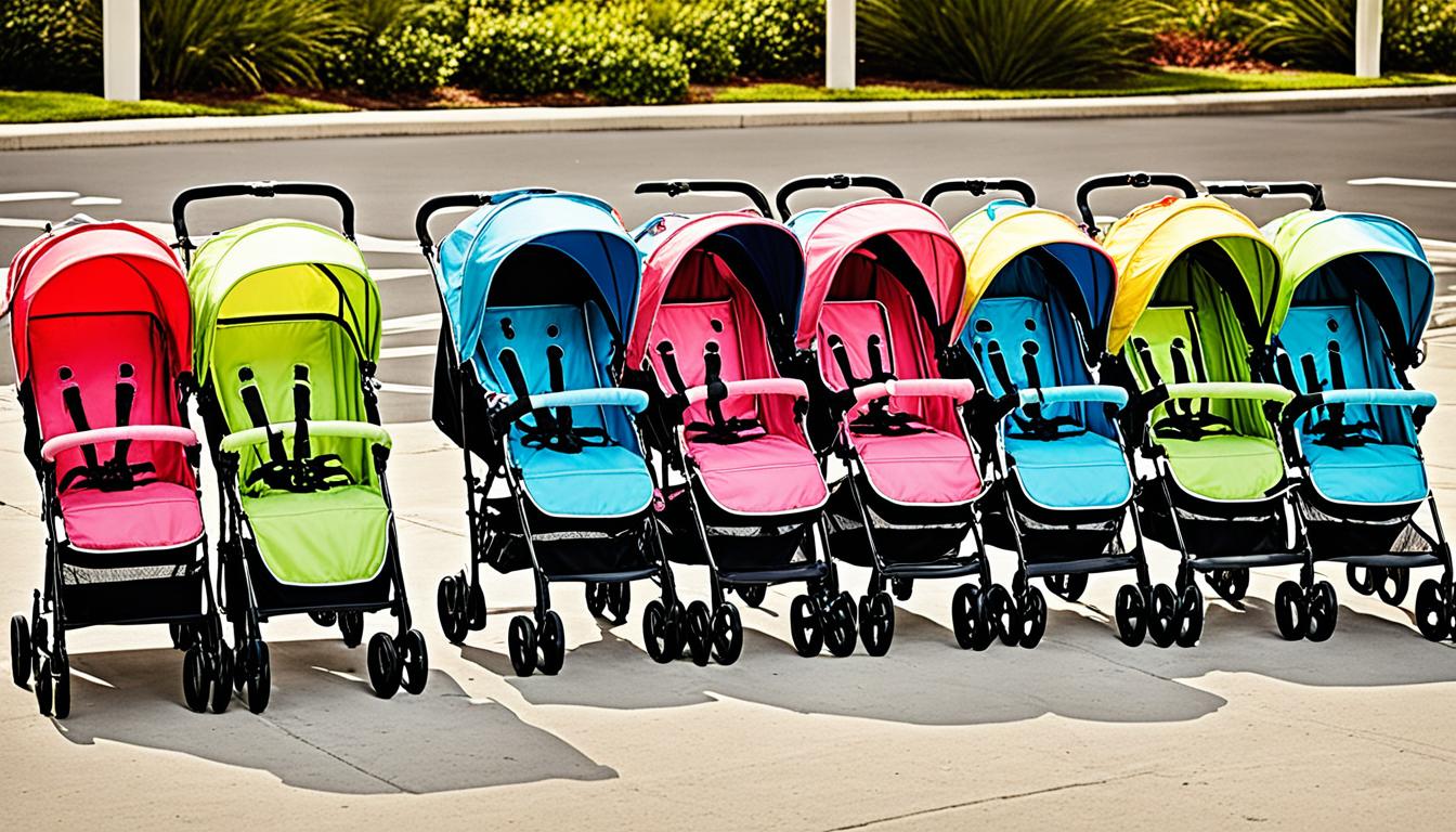 Comparison of top full-size and umbrella strollers