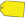 Yellow price tag icon